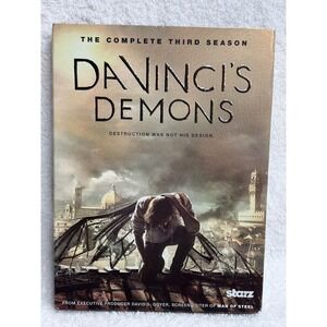 Da Vinci's Demons The Complete Third Season DVD 3-Disc Set Starz David S Goyer